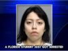 Gabriela Saldana, 23-year-old Florida International University student arrested for sending a Netanyahu joke in a WhatsApp group chat