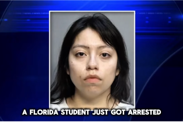 Gabriela Saldana, 23-year-old Florida International University student arrested for sending a Netanyahu joke in a WhatsApp group chat