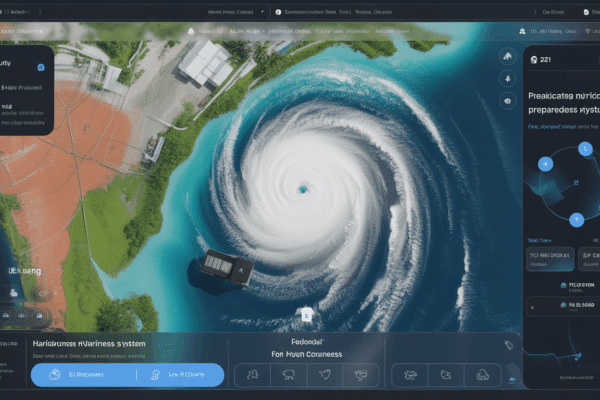 Lee County AI-powered hurricane preparedness system launched April 11 2026 in Southwest Florida showing real-time predictive maps alerts and flooding forecasts for Fort Myers Cape Coral and Naples