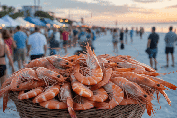 Record crowds pack Fort Myers Beach Shrimp Festival 2026 with over 85,000 visitors celebrating fresh Gulf shrimp, live music, and beachfront fun as tourism boom revives local economy