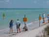 Red Tide Update 2026 Southwest Florida: Low-level Karenia brevis blooms affecting beaches from Fort Myers to Naples, showing environmental impact on marine life and tourism concerns in 2026