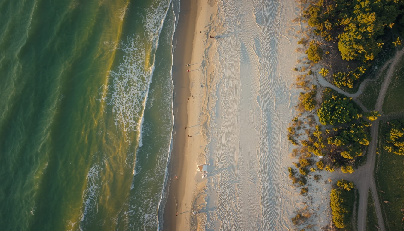 Sudden coastal shift in Southwest Florida showing dramatic beach erosion from Naples to Fort Myers Beach with shoreline receding up to 45 feet overnight as scientists issue urgent warning